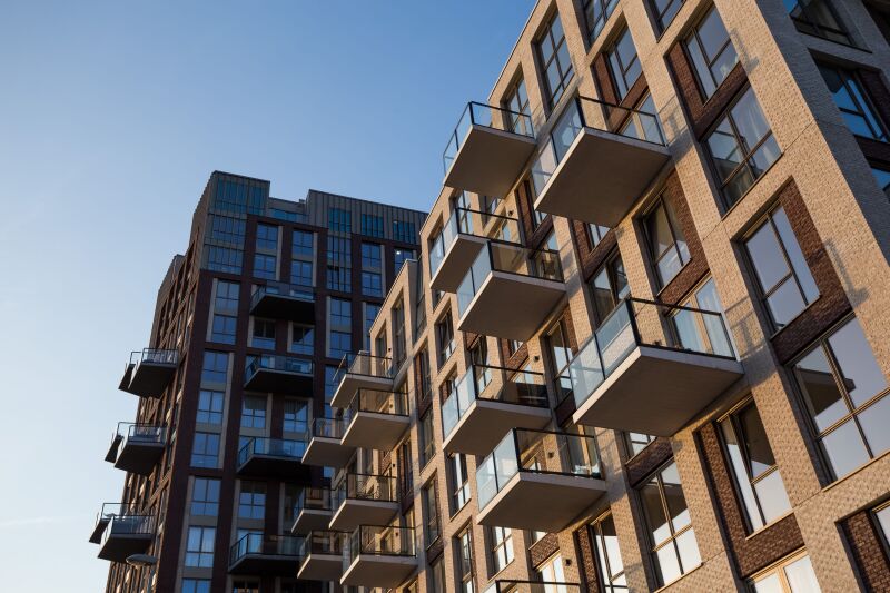 Foto Upstairs apartments in the Paleiskwartier district, Den Bosch