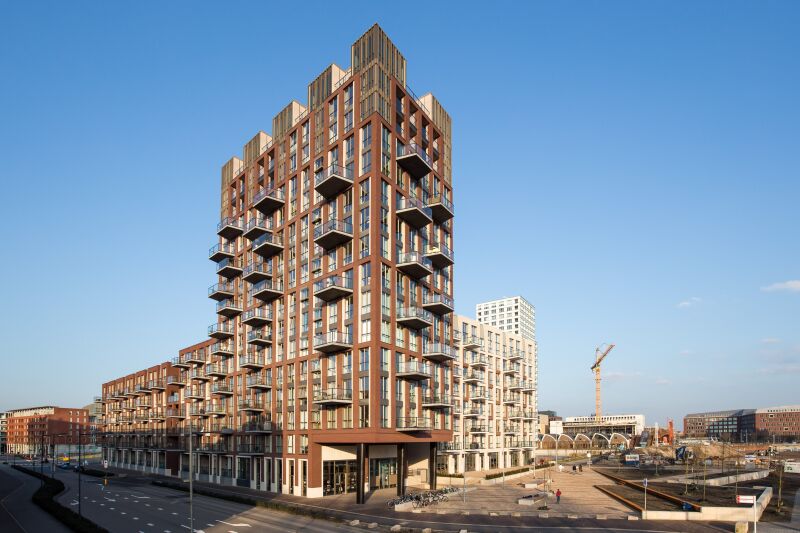 Foto Upstairs apartments in the Paleiskwartier district, Den Bosch